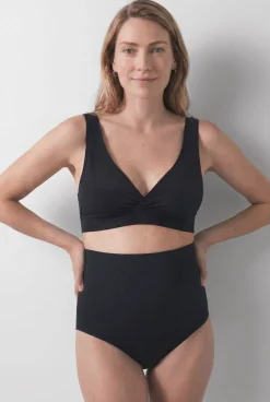 Soutien maternity halter cruzado preto FANTASTIC