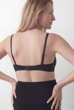 Soutien maternity triangular com enchimento preto LOVELY