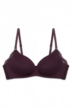 Soutien maternity triangular com enchimento lilás CHARMING