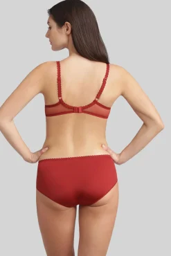 Soutien moldador com aros em renda floral