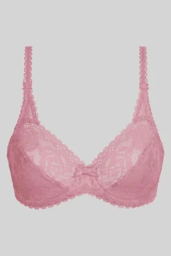 Soutien moldador com aros em renda floral