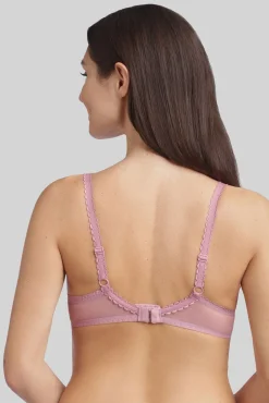 Soutien moldador com aros em renda floral