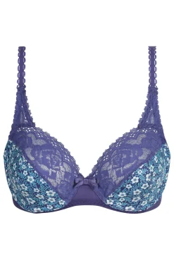 Soutien moldador com aros em renda floral