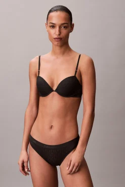 Soutien push-up com aros estampado