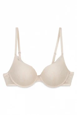 Soutien push-up em renda rosa GORGEOUS