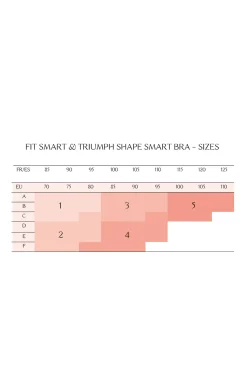 Soutien sem aros com enchimento push-up Lift Smart