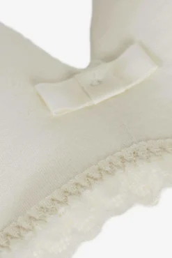 Soutien sem aros teen microfibra e renda