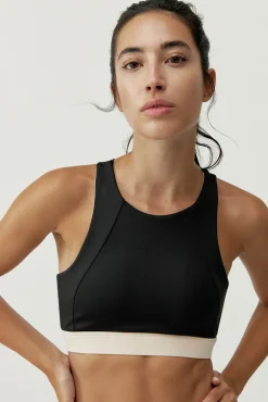 Soutien top desportivo Fiorella Black/Stone