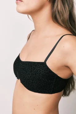 Soutien top horizontal estampado animal