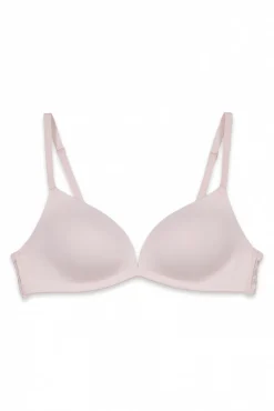 Soutien triangular com enchimento de renda rosa CHARMING