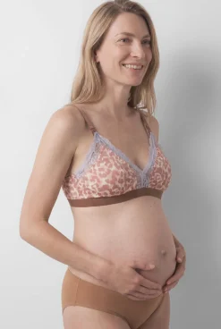 Soutien triangular maternity estampado animal print NATURAL