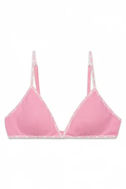 Soutien triangular rosa