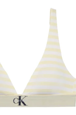 Soutien triangular às riscas