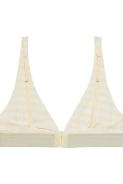 Soutien triangular às riscas