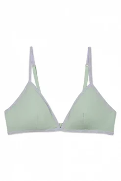 Soutien triangular verde