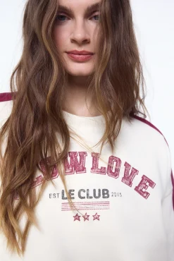 Sudadera slowlove oversize