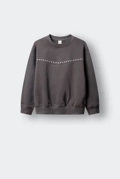 Sweatshirt asas tachas menina