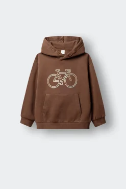 Sweatshirt básica bicicleta criança
