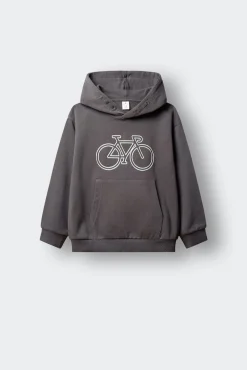 Sweatshirt básica bicicleta criança