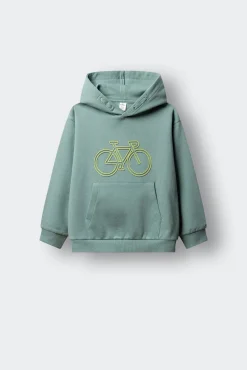 Sweatshirt básica bicicleta criança