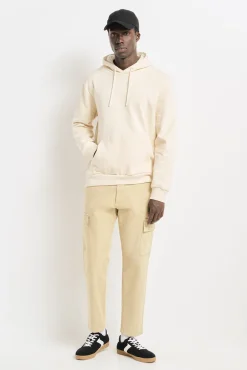 Sweatshirt básica capuz