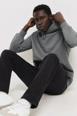 Sweatshirt básica capuz