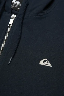 Sweatshirt com capuz e fecho-éclair