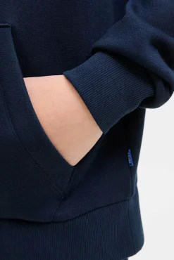 Sweatshirt com capuz e logo