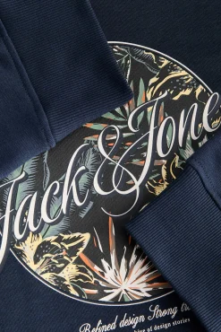 Sweatshirt com capuz em algodão