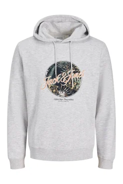 Sweatshirt com capuz em algodão