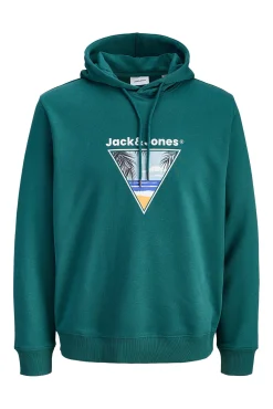Sweatshirt com capuz em algodão macia