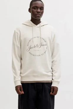Sweatshirt com capuz em felpa suave