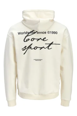 Sweatshirt com capuz em felpa suave