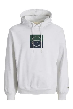 Sweatshirt com capuz estampado
