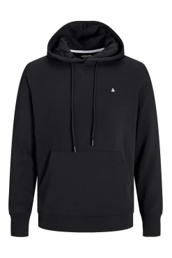 Sweatshirt com capuz lisa em felpa