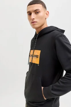 Sweatshirt com capuz logo