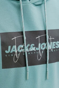 Sweatshirt com capuz logo