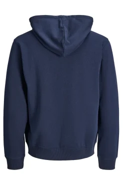 Sweatshirt com fecho-éclair, estilo descontraído