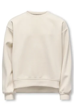 Sweatshirt com gola redonda