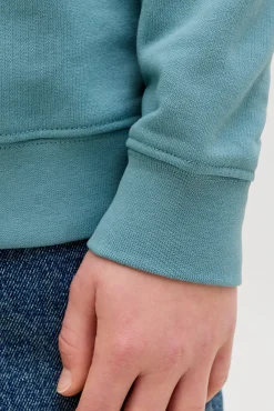 Sweatshirt com logo quadrado