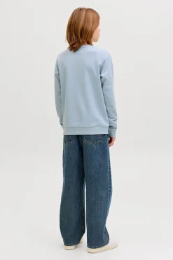Sweatshirt com logo quadrado