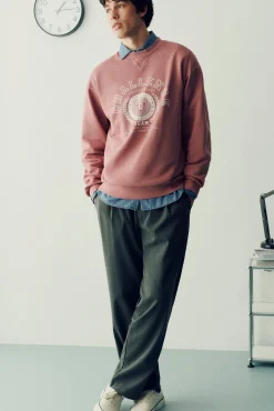 Sweatshirt efeito tingida