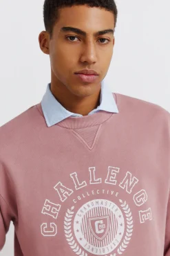 Sweatshirt efeito tingida