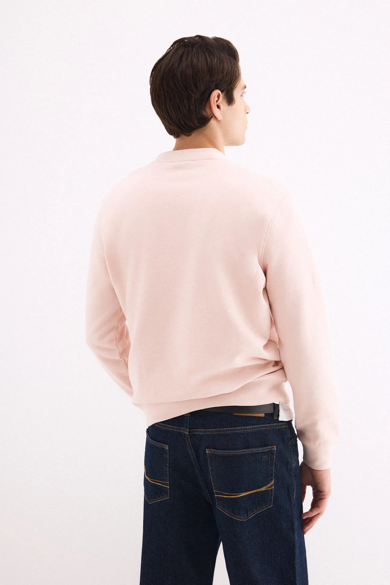 Sweatshirt gola caixa