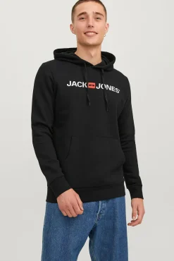 Sweatshirt logo capuz