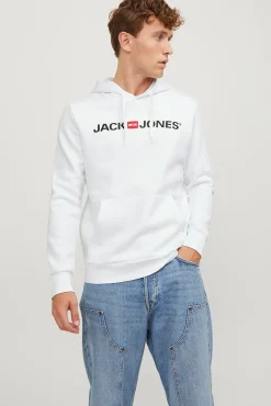Sweatshirt logo capuz