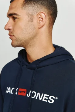 Sweatshirt logo capuz