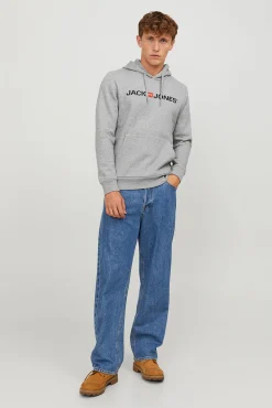 Sweatshirt logo capuz