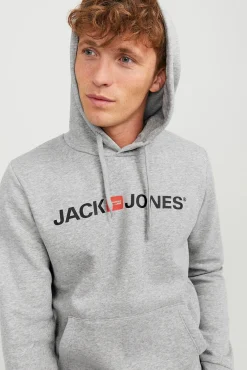 Sweatshirt logo capuz