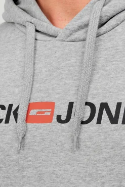 Sweatshirt logo capuz